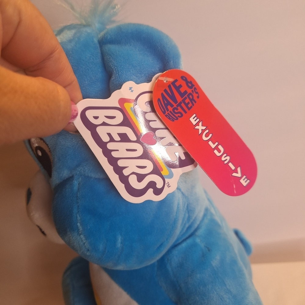 Care Bears Cheerful Blue Stuffed Animal - Picture 4 of 7